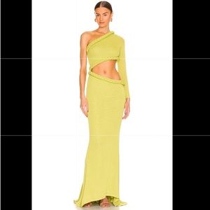 Bronx and Banco Dalia Dress in Lime